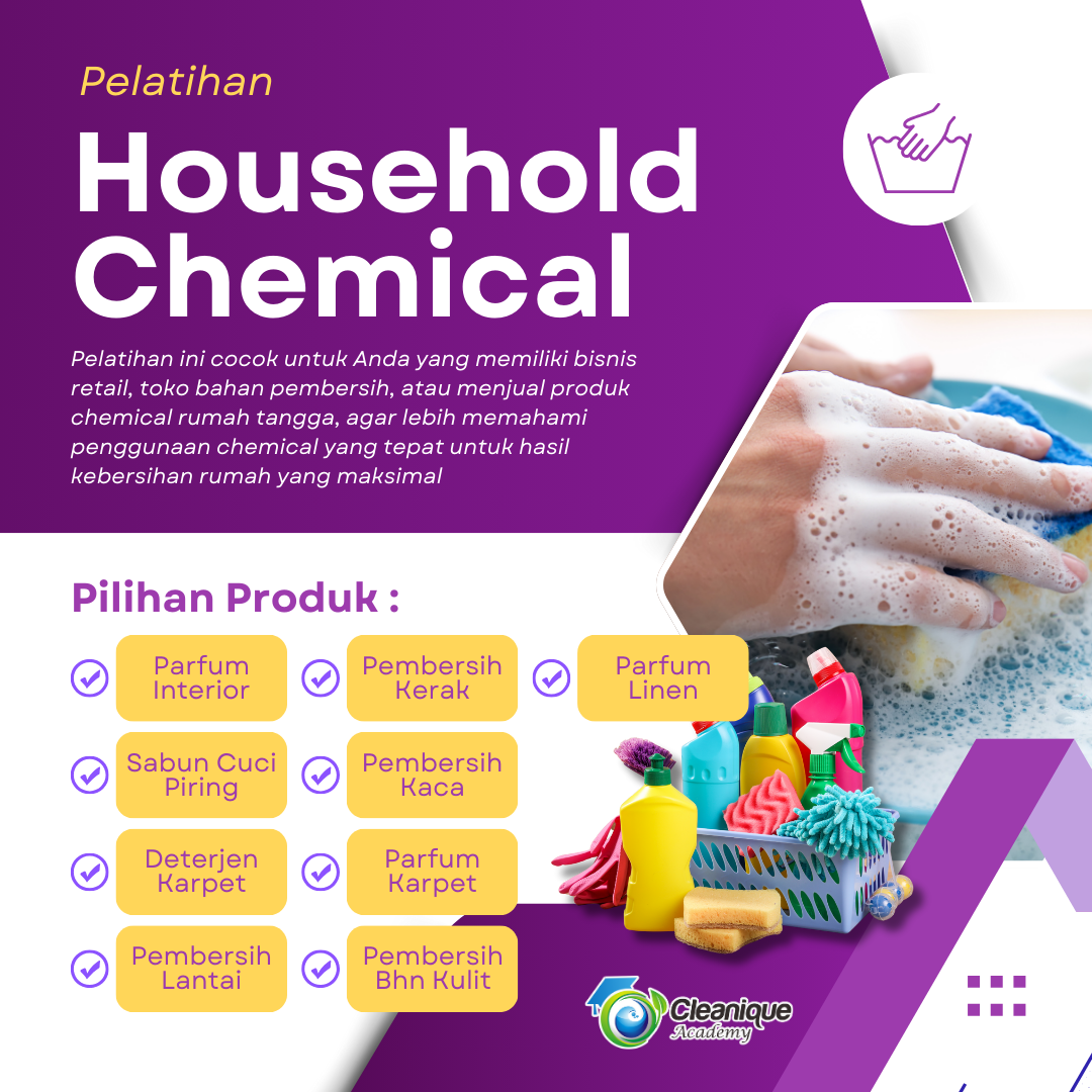 Pelatihan Chemical Kategori Household Home Care