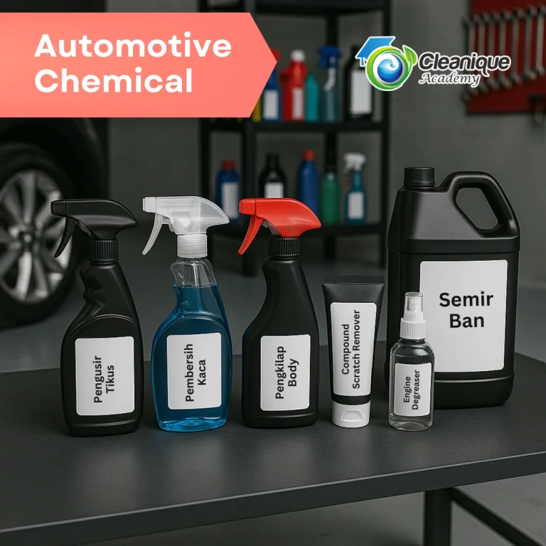 Pelatihan Kimia Otomotif Rahasia Bisnis Car Wash Untung Besar dengan Produk Sendiri