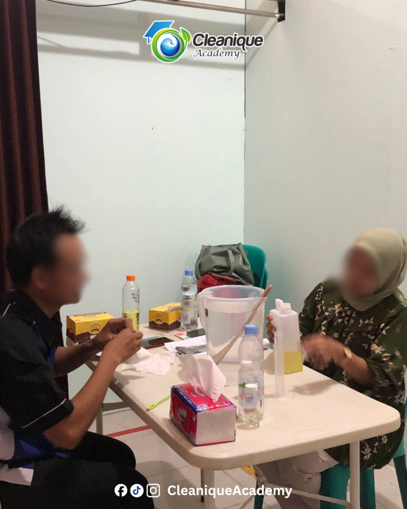 Dokumentasi Pelatihan Private Formulasi – Shindy Ayuliasari (Dan Laundry)