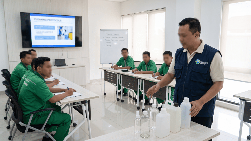 Pelatihan Cleaning Service: Kurikulum Wajib Tembus Pasar B2B