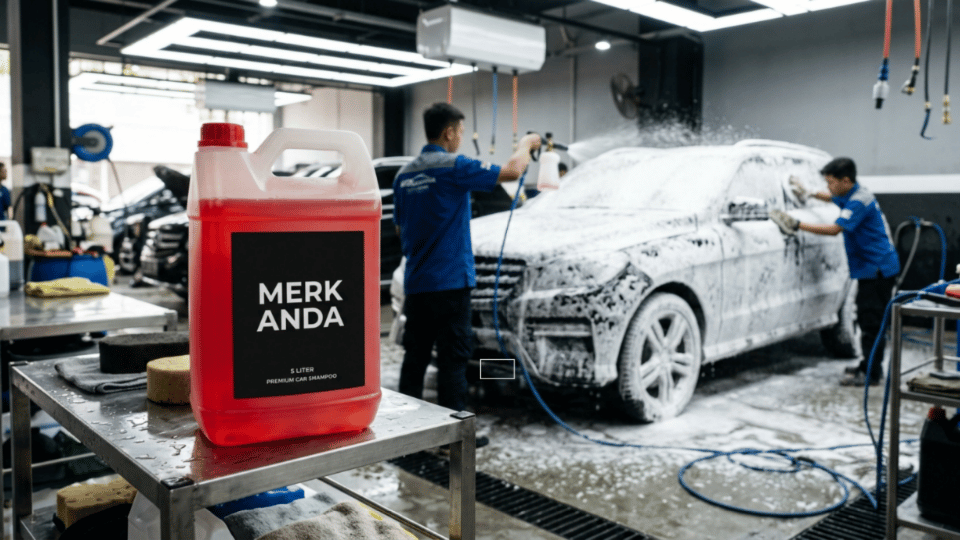 Cara Bikin Car Care Product: Kursus Sabun Salju Otomotif