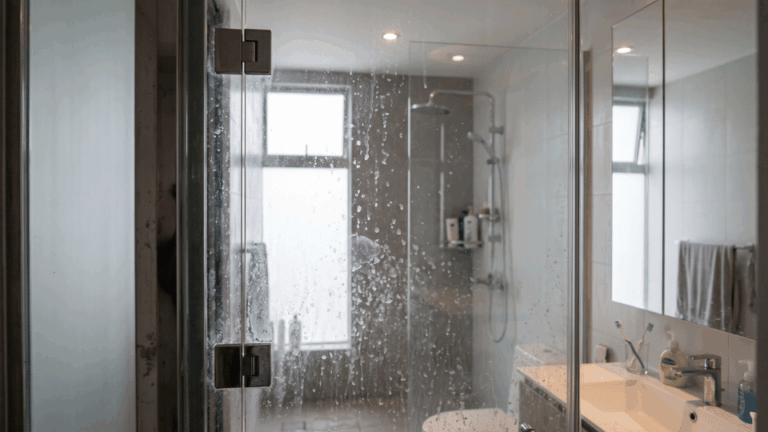 SOP Cleaning Service: Cara Membersihkan Kerak Air di Kaca Kamar Mandi yang Buram agar Bening Kembali