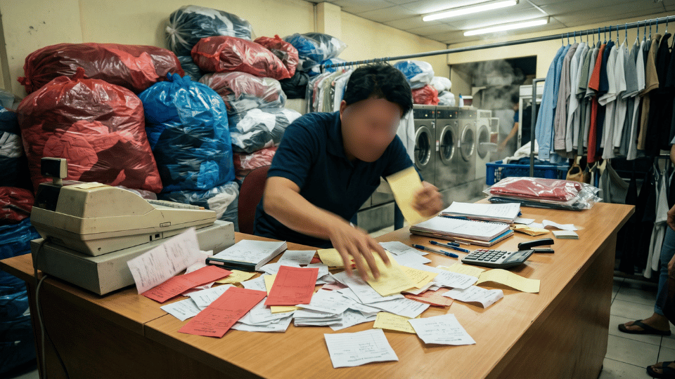 SOP Manajemen Kasir Laundry: Cara Mengatasi Nota Hilang dan Selisih Kas dengan Sistem POS